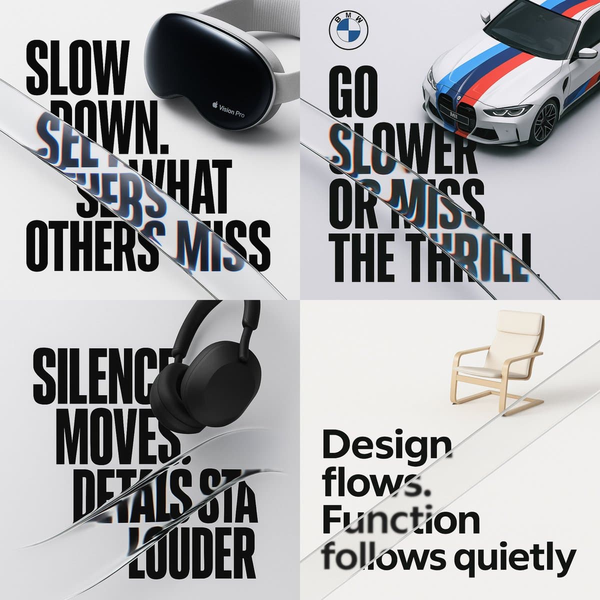 글래스 디포메이션 포스터