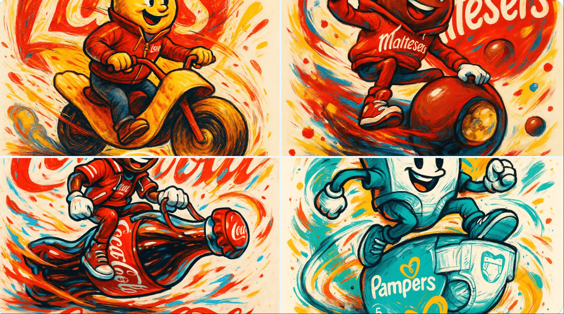 Personaje virtual de marca