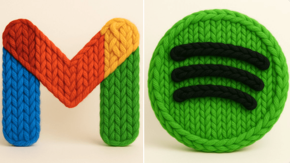 Hand-knitted wool texture