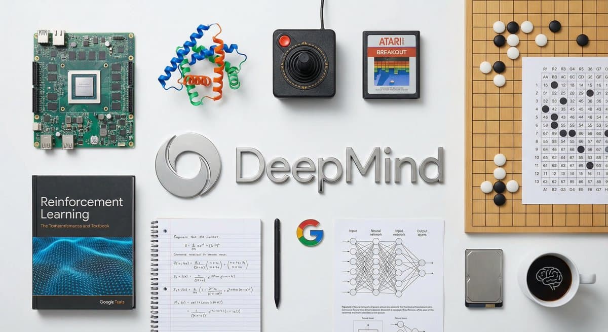 Google DeepMindによる整列物品デモンストレーション