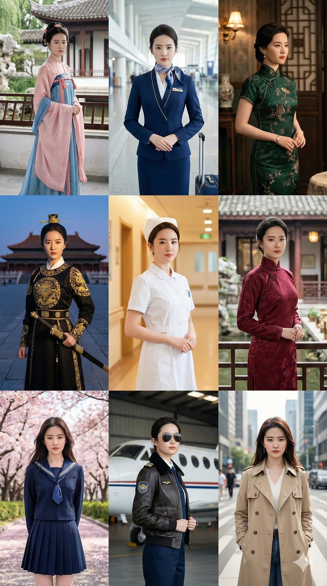 9 أنماط أزياء الشخصيات وخلفياتها