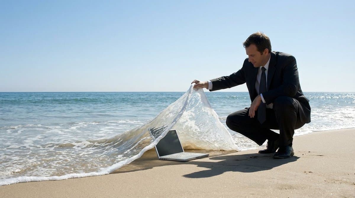 Como desenrolar um tapete, assim se levanta uma onda