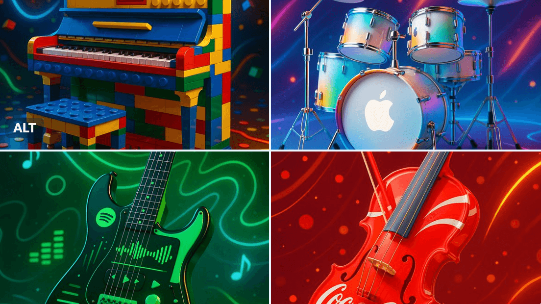 آلات موسيقية متميزة