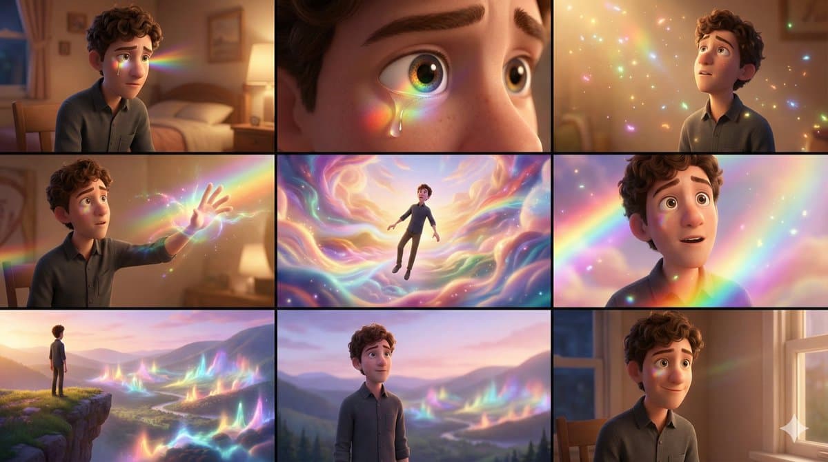 3x3-Raster-Pixar-Stil-Storyboard