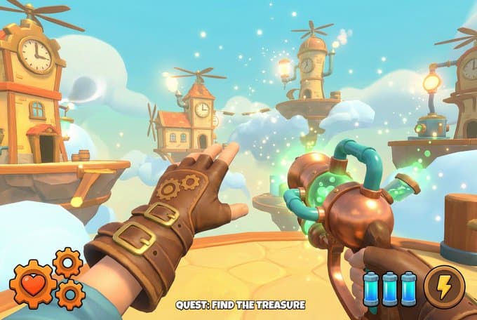 First-person shooter perspective